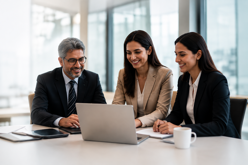 Regulatory affairs consultants collaborating on healthcare compliance in Bangladesh